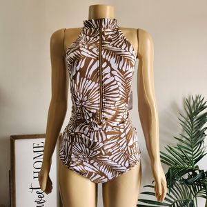 Garnet Hill Carve Designs Jardin All-day one piece Swimsuit size 14 XL
